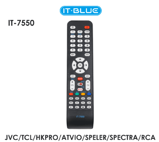 CONTROL REMOTO TCL ATVIO JVC IT7550
