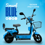 BICICLETA ELECTRICA GOES MOTORS GOGO MOTO AZUL