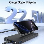 POWER BANK 10000 MAH22.5W TIPO C 3.0A GAR264