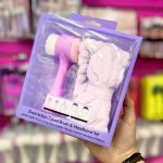 SET DE CEPILLO FACIAL Y BANDA PARA EL CABELLO