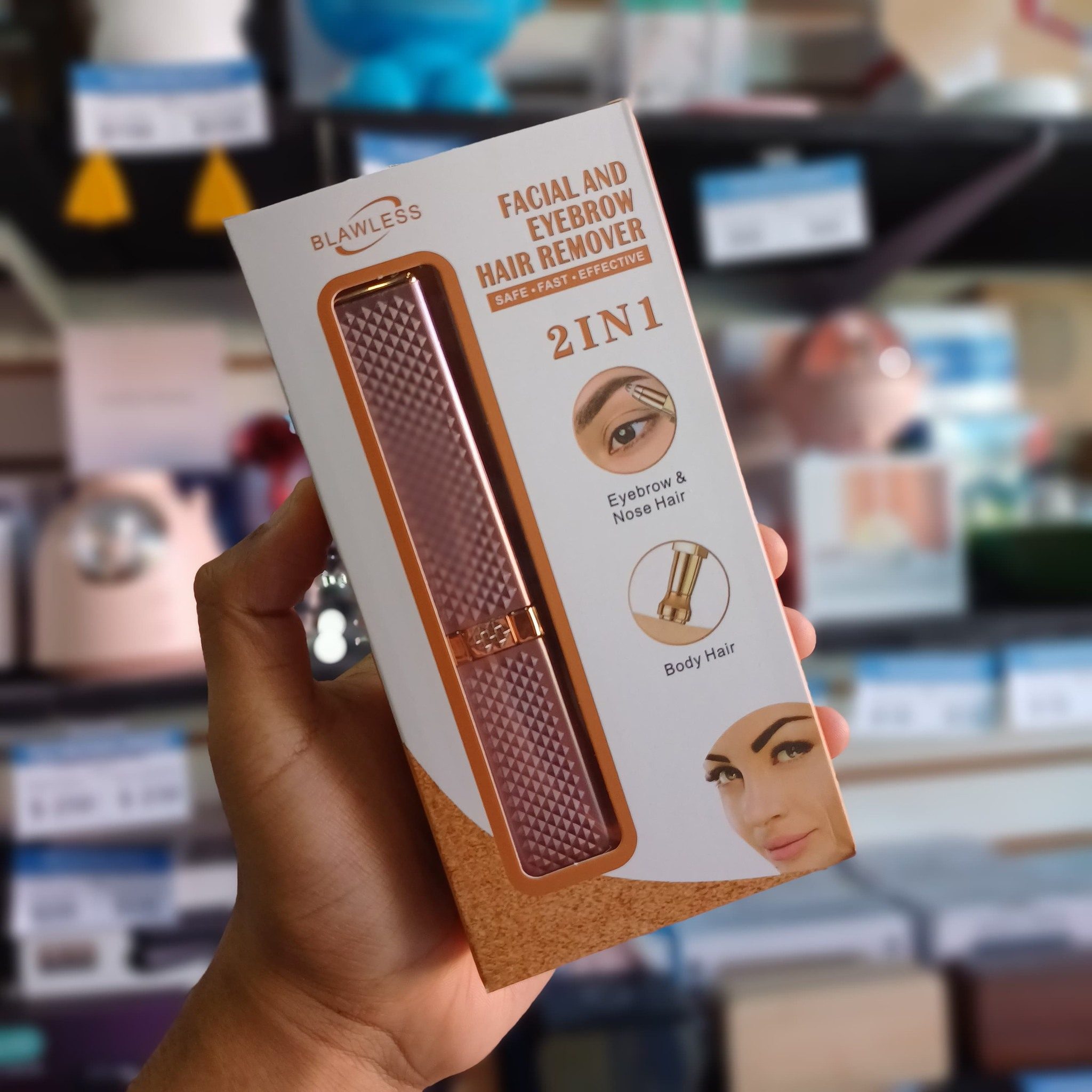 DEPILADOR FACIAL 2 EN 1