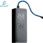 BOMBA DE AIRE CON BATERIA ELECTRICA Y PANTALLA LCD PARA NEUMATICOS DE BICICLETA