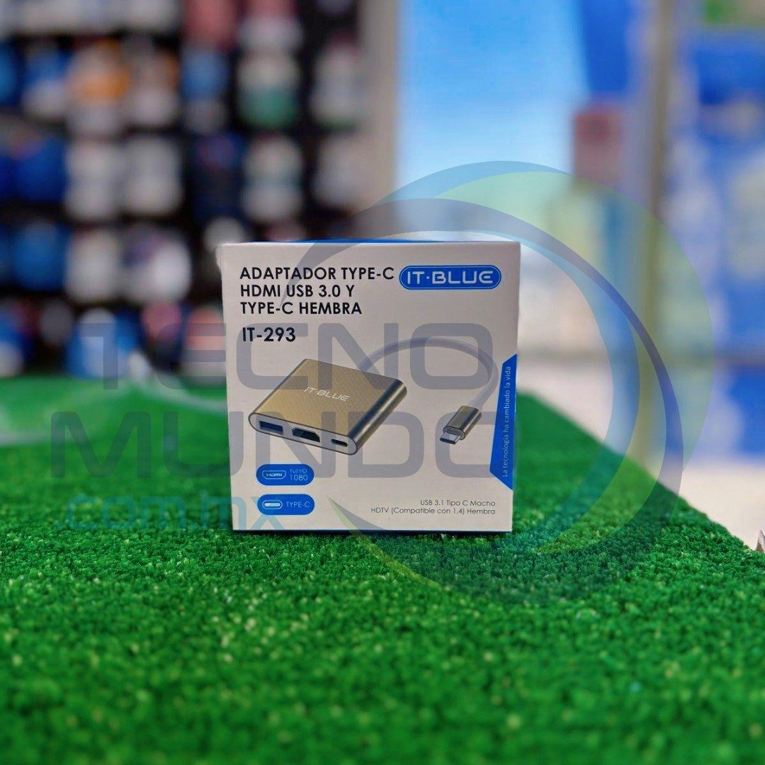 ADAPTADOR TIPO C A HDMI USB IT-BLUE