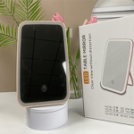 ESPEJO DE TOCADOR LUZ LED 3 COLORES RECARGABLE HZJ26/HZJ29