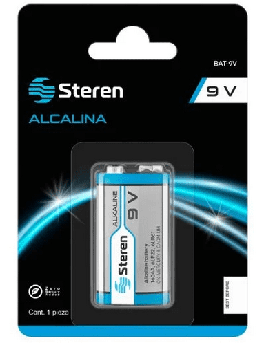 BATERIA ALCALINA DE 9 VOLTS BAT-9V