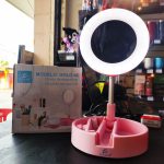 ESPEJO CON LUZ Y SOPORTE ELEGATE HOLD46