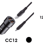 CARGADOR PARA COCHE CON CABLE TIPO C 12W G-TIDE
