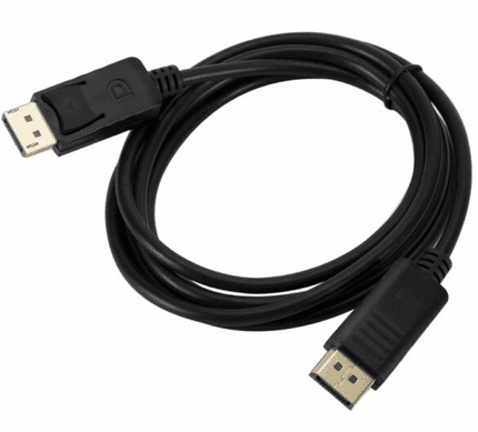 Cable Displayport 1080P Macho Macho 1.8 Mts Para Monitor Y Tv