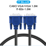 CABLE VGA 1.5m IT-BLUE