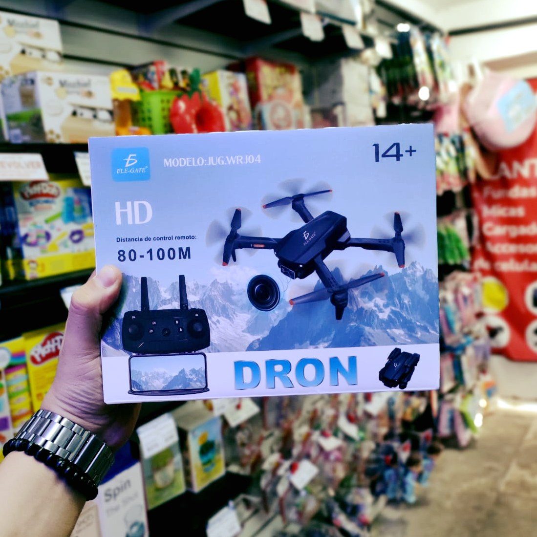 MINI DRON CAMARA 1080P CONTROL REMOTO 100M RECONOCIMIENTO GESTOS JUGWRJ04