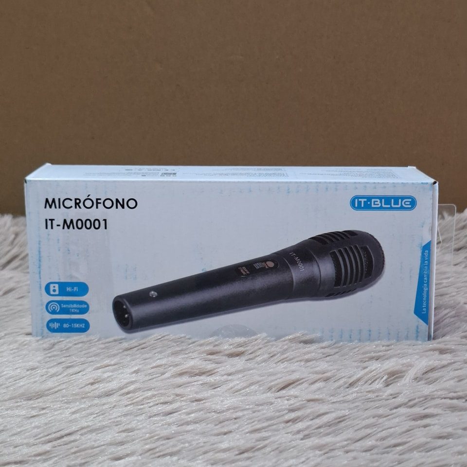 MICROFONO ALAMBRICO IT BLUE
