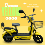 BICICLETA ELECTRICA GOES MOTORS GOGO MOTO AMARILLO