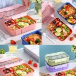 TUPPER COMBO DIVISIONES C/CUBIERTOS VARIOS COLORES JLY006