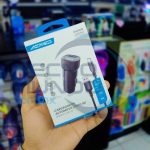 CARGADOR PARA AUTO CON CABLE USB TIPO C AEK  2.4A NEGRO GA02CN